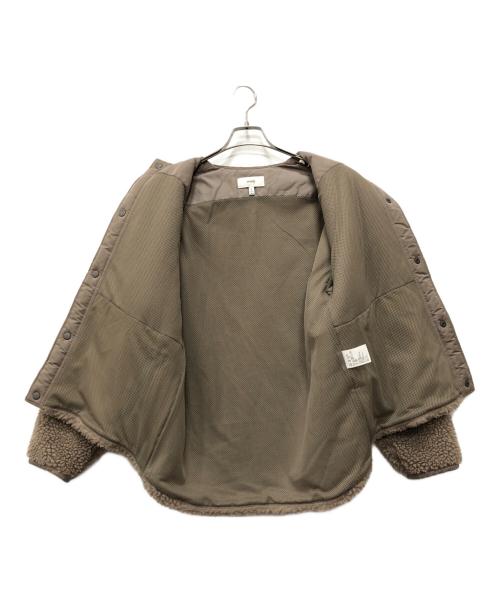 HYKE（ハイク）HYKE (ハイク) FAUX SHEARLING JACKET ベージュ サイズ:2の古着・服飾アイテム