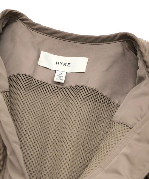 HYKE（ハイク）HYKE (ハイク) FAUX SHEARLING JACKET ベージュ サイズ:2の古着・服飾アイテム