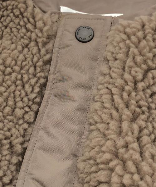 HYKE（ハイク）HYKE (ハイク) FAUX SHEARLING JACKET ベージュ サイズ:2の古着・服飾アイテム