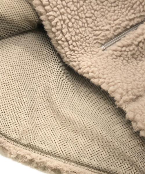 HYKE（ハイク）HYKE (ハイク) FAUX SHEARLING JACKET ベージュ サイズ:2の古着・服飾アイテム