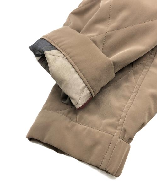 BLUE LABEL CRESTBRIDGE（ブルーレーベルクレストブリッジ）BLUE LABEL CRESTBRIDGE (ブルーレーベルクレストブリッジ) 2WAYキルティングコート ベージュ サイズ:38の古着・服飾アイテム