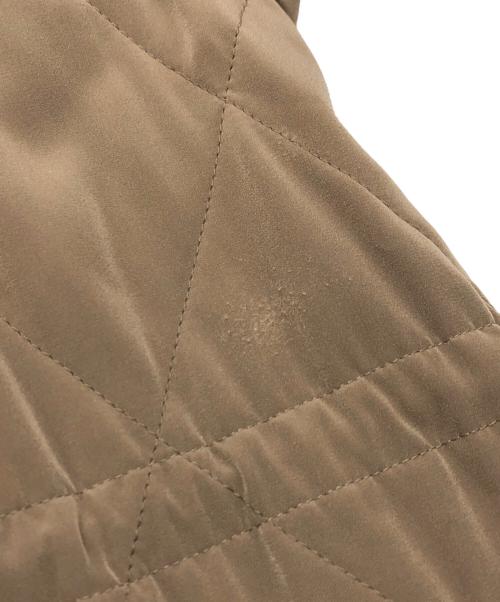 BLUE LABEL CRESTBRIDGE（ブルーレーベルクレストブリッジ）BLUE LABEL CRESTBRIDGE (ブルーレーベルクレストブリッジ) 2WAYキルティングコート ベージュ サイズ:38の古着・服飾アイテム