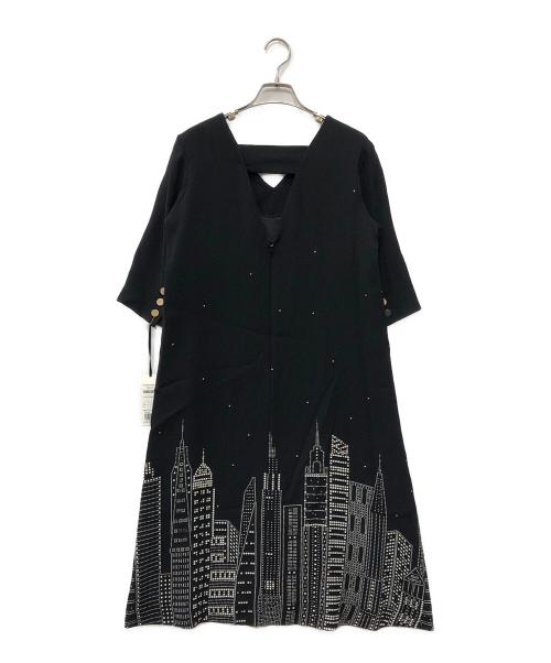 GRACE CLASS（グレースクラス）GRACE CLASS (グレースクラス) ナイトシャイニードレス ブラック サイズ:36の古着・服飾アイテム