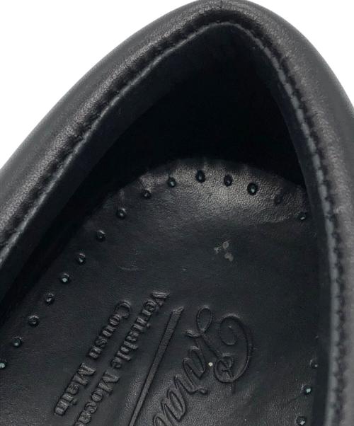 PARABOOT（パラブーツ）PARABOOT (パラブーツ) デッキシューズ ブラック サイズ:	SIZE 7の古着・服飾アイテム