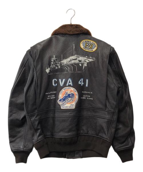 AVIREX（アヴィレックス）AVIREX (アヴィレックス) G-1フライトジャケット ブラウン サイズ:2XLの古着・服飾アイテム