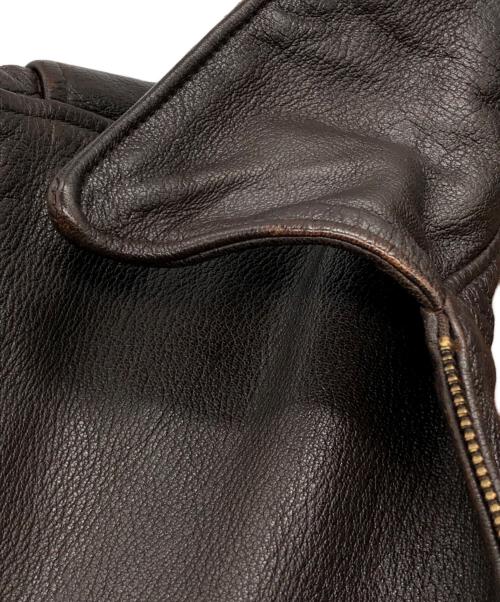 COCKPIT（コックピット）COCKPIT (コックピット) A-2 フライトジャケット ブラウン サイズ:Mの古着・服飾アイテム