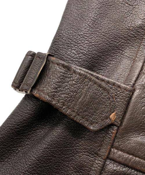 COCKPIT（コックピット）COCKPIT (コックピット) A-2 フライトジャケット ブラウン サイズ:Mの古着・服飾アイテム