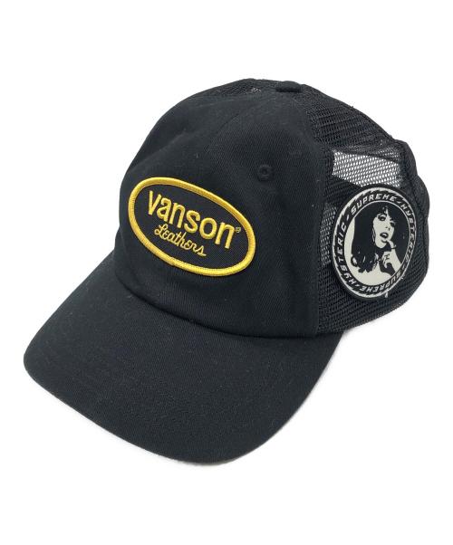 Hysteric Glamour（ヒステリックグラマー）Hysteric Glamour (ヒステリックグラマー) Supreme (シュプリーム) VANSON (バンソン) Mesh Back 6Panel ブラック サイズ:下記参照の古着・服飾アイテム