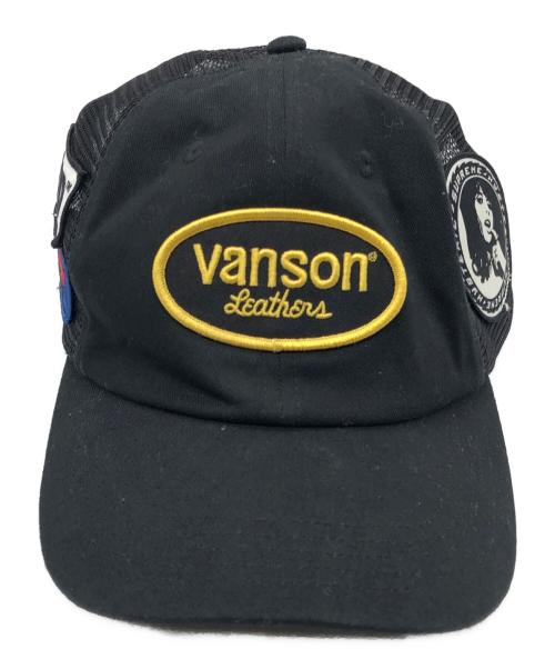 Hysteric Glamour（ヒステリックグラマー）Hysteric Glamour (ヒステリックグラマー) Supreme (シュプリーム) VANSON (バンソン) Mesh Back 6Panel ブラック サイズ:下記参照の古着・服飾アイテム