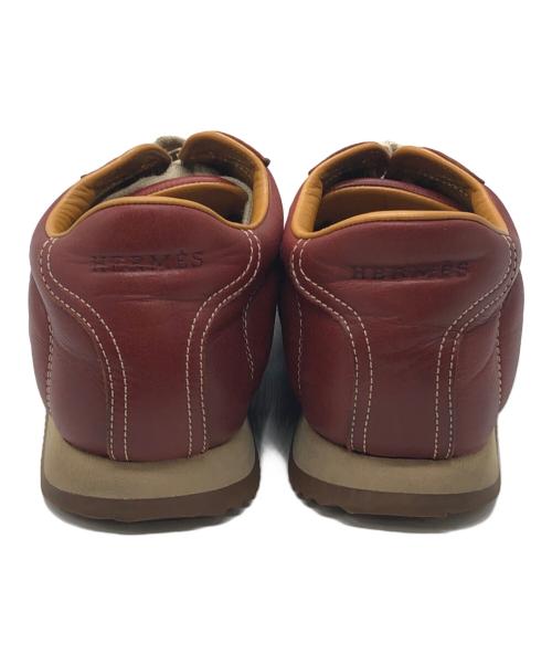 HERMES（エルメス）HERMES (エルメス) QUICK SNEAKER レッド サイズ:SIZE 36 1/2の古着・服飾アイテム
