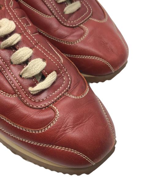 HERMES（エルメス）HERMES (エルメス) QUICK SNEAKER レッド サイズ:SIZE 36 1/2の古着・服飾アイテム
