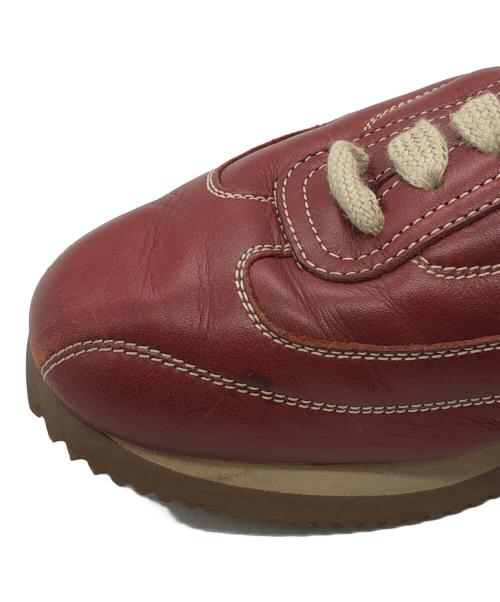 HERMES（エルメス）HERMES (エルメス) QUICK SNEAKER レッド サイズ:SIZE 36 1/2の古着・服飾アイテム