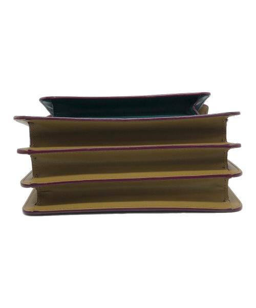 MARNI（マルニ）MARNI (マルニ) TRUNK MEDIUM BAG ピンク×グリーン サイズ:下記参照の古着・服飾アイテム