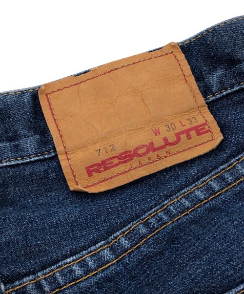 RESOLUTE（リゾルト）RESOLUTE (リゾルト) 712デニムパンツ インディゴ サイズ:30の古着・服飾アイテム