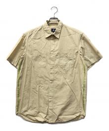 stussy（ステューシー）の古着「S/Sワークシャツ」｜ベージュ