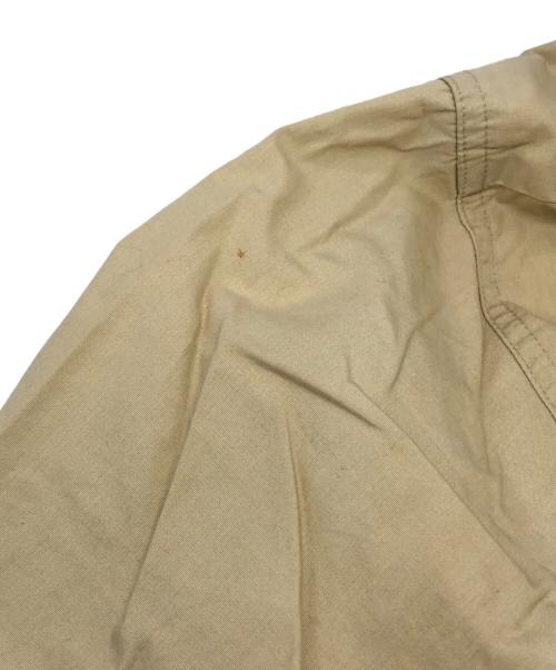 stussy（ステューシー）stussy (ステューシー) S/Sワークシャツ ベージュ サイズ:Lの古着・服飾アイテム