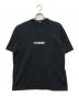 COMME des GARCONS HOMME（コムデギャルソン オム）の古着「プリントTシャツ」｜ブラック