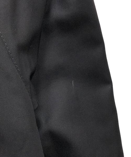 Aquascutum（アクアスキュータム）Aquascutum (アクアスキュータム) EDIFICE (エディフィス) ステンカラーコート ブラック サイズ:40の古着・服飾アイテム