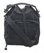 PORTERポーター）の古着「巾着ショルダーバッグ」｜ブラック