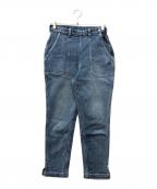 45Rフォーティファイブ・アール）の古着「ツイードデニムストレッチの桃比女」｜ブルー