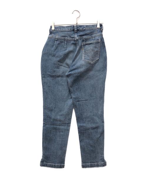 45R（フォーティファイブ・アール）45R (フォーティファイブ・アール) ツイードデニムストレッチの桃比女 ブルー サイズ:下記参照の古着・服飾アイテム