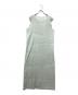 PLEATS PLEASE (プリーツプリーズ) メッシュ ロングワンピース グリーン サイズ:3：16000円