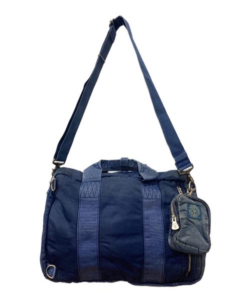 Porter Classic（ポータークラシック）Porter Classic (ポータークラシック) SUPER NYLON 3WAY BRIEFCASE ブルー サイズ:下記参照の古着・服飾アイテム