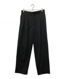 CLANE（クラネ）の古着「WAIST BELT DAD PANTS」｜ブラック
