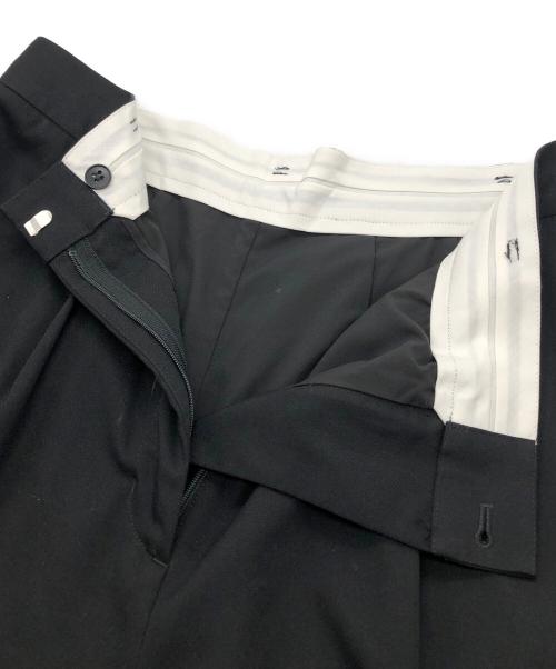 CLANE（クラネ）CLANE (クラネ) WAIST BELT DAD PANTS ブラックの古着・服飾アイテム