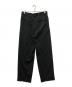 CLANE (クラネ) WAIST BELT DAD PANTS ブラック：15000円