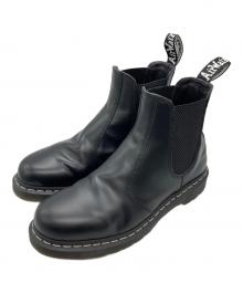 Dr.Martens（ドクターマーチン）の古着「ホワイトステッチ チェルシーブーツ」｜ブラック