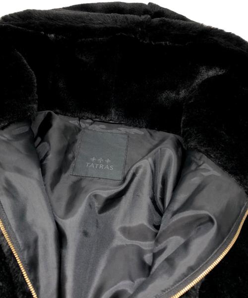 TATRAS（タトラス）TATRAS (タトラス) ユモラ ボアジャケット ブラック サイズ:1の古着・服飾アイテム