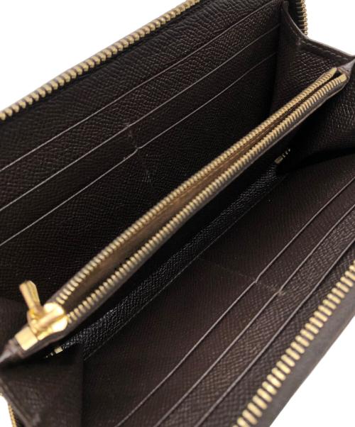 BVLGARI（ブルガリ）BVLGARI (ブルガリ) ラウンドファスナー財布 ブラウン サイズ:下記参照の古着・服飾アイテム