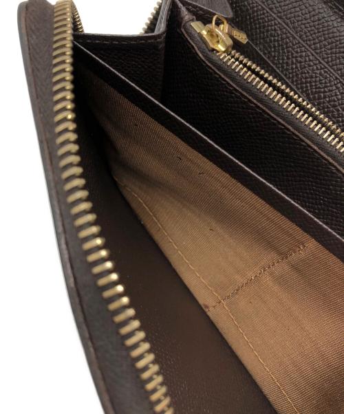 BVLGARI（ブルガリ）BVLGARI (ブルガリ) ラウンドファスナー財布 ブラウン サイズ:下記参照の古着・服飾アイテム