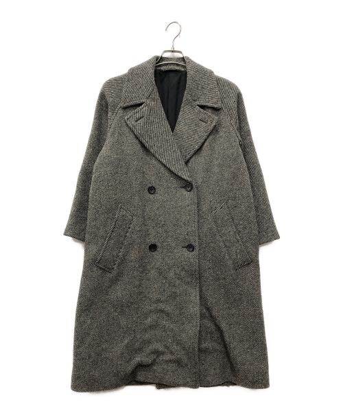 MARGARET HOWELL（マーガレットハウエル）MARGARET HOWELL (マーガレットハウエル) ダブルコート グレーの古着・服飾アイテム