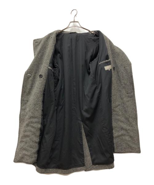 MARGARET HOWELL（マーガレットハウエル）MARGARET HOWELL (マーガレットハウエル) ダブルコート グレーの古着・服飾アイテム