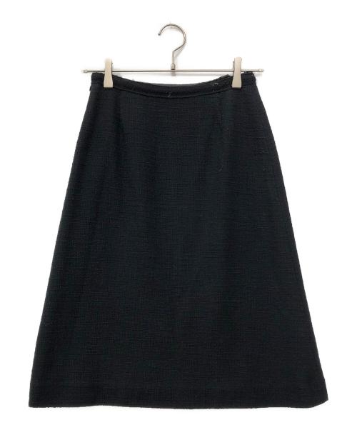 mina perhonen（ミナ ペルホネン）mina perhonen (ミナ ペルホネン) MOON FLOWERスカート ブラック サイズ:下記参照の古着・服飾アイテム