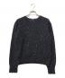 BRILL（ブリル）の古着「スパンコールモヘアニット」｜ブラック