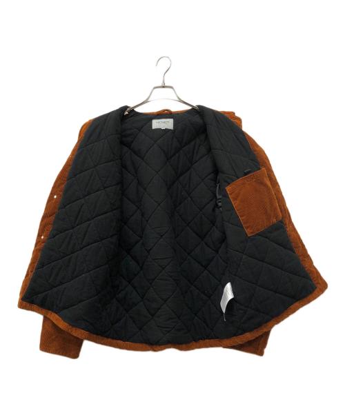 Carhartt WIP（カーハート ワークインプログレス）Carhartt WIP (カーハート ワークインプログレス) コーデュロイミシガンコート ブラウン サイズ:Mの古着・服飾アイテム