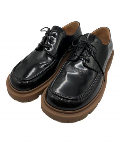 【新品未使用】メゾンマルジェラ カーフスキンダービー ブラック サイズ40 Maison Margiela（旧Maison Martin Margiela） - 【新品未使用】メゾン