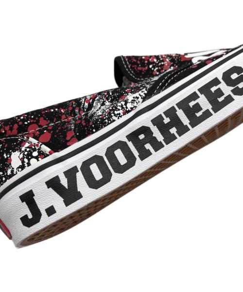 VANS（ヴァンズ）VANS (バンズ) HOUSE OF TERROR (ハウスオブテラー) Classic Slip-On ブラック×レッド サイズ:27.5cmの古着・服飾アイテム