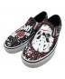 VANS（バンズ）の古着「Classic Slip-On」｜ブラック×レッド