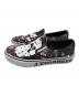 VANS (バンズ) HOUSE OF TERROR (ハウスオブテラー) Classic Slip-On ブラック×レッド サイズ:27.5cm：10000円