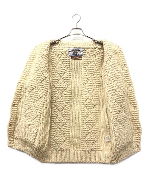 KANATA（カナタ）KANATA (カナタ) ハンドニットカウチンセーター アイボリー サイズ:下記参照の古着・服飾アイテム