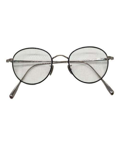 BJ CLASSIC（ビージェークラシックコレクション）BJ CLASSIC (ビージェークラシックコレクション) 伊達眼鏡 シルバー サイズ:48□21 145の古着・服飾アイテム
