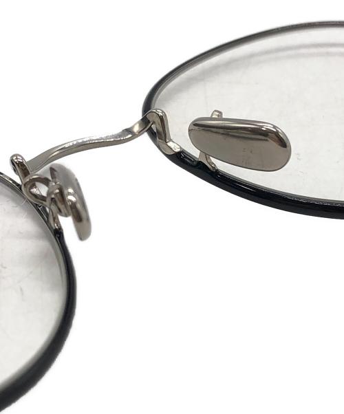 BJ CLASSIC（ビージェークラシックコレクション）BJ CLASSIC (ビージェークラシックコレクション) 伊達眼鏡 シルバー サイズ:48□21 145の古着・服飾アイテム