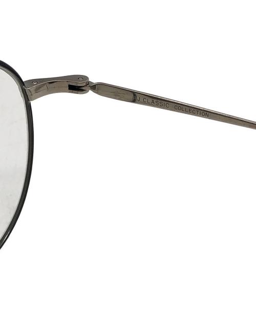 BJ CLASSIC（ビージェークラシックコレクション）BJ CLASSIC (ビージェークラシックコレクション) 伊達眼鏡 シルバー サイズ:48□21 145の古着・服飾アイテム