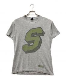 stussy（ステューシー）の古着「プリントTシャツ」｜グレー