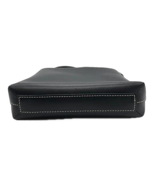 土屋鞄（ツチヤカバン）土屋鞄 (ツチヤカバン) レザーショルダーバッグ ブラックの古着・服飾アイテム