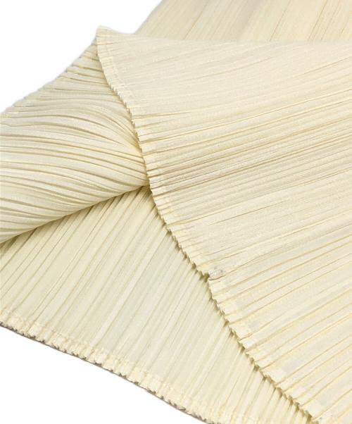 PLEATS PLEASE（プリーツプリーズ）PLEATS PLEASE (プリーツプリーズ) ノースリーブカットソー ベージュ サイズ:3の古着・服飾アイテム